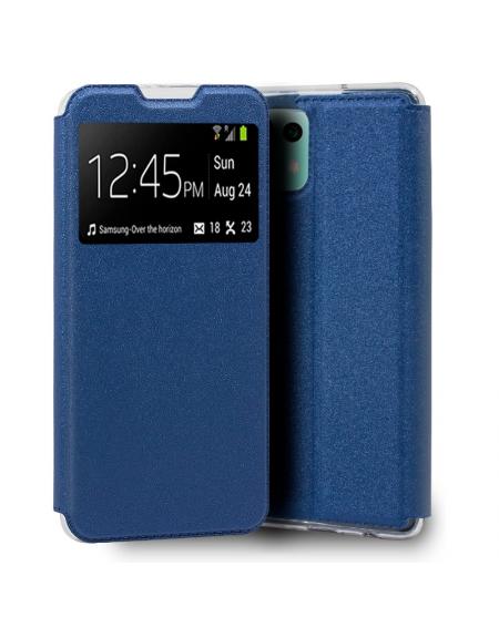 Funda COOL Flip Cover para Xiaomi Mi 11 Lite / Mi 11 Lite 5G Liso Azul - Imagen 1