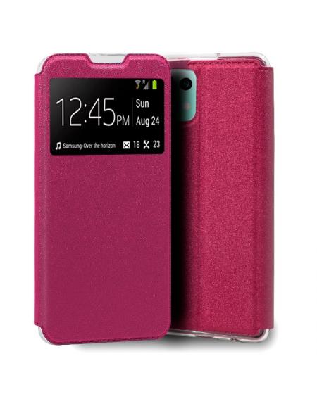 Funda COOL Flip Cover para Xiaomi Mi 11 Lite / Mi 11 Lite 5G Liso Rosa - Imagen 1