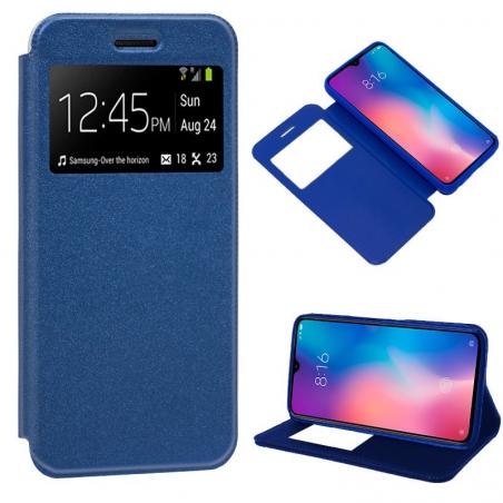 Funda COOL Flip Cover para Xiaomi Mi 9 Liso Azul - Imagen 1