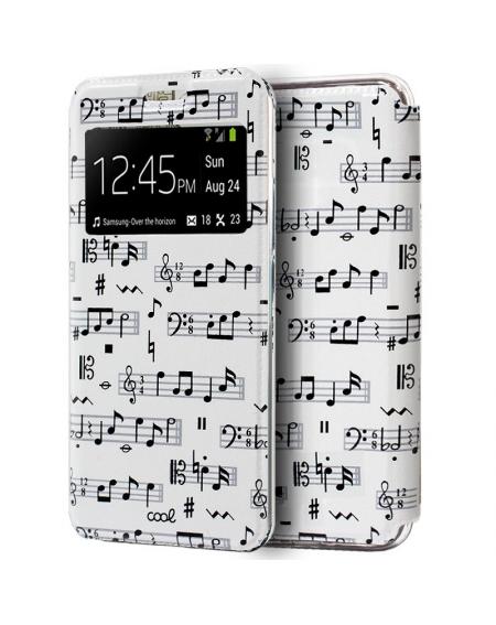 Funda COOL Flip Cover para Xiaomi Mi 9 SE Dibujos Música - Imagen 1