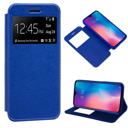 Funda COOL Flip Cover para Xiaomi Mi 9 SE Liso Azul - Imagen 1