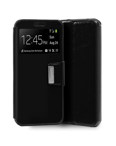 Funda COOL Flip Cover para Xiaomi Mi Note 10 / Mi Note 10 Pro Liso Negro - Imagen 1