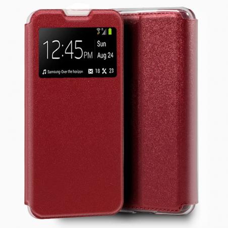 Funda COOL Flip Cover para Xiaomi Mi Note 10 Lite Liso Rojo - Imagen 1