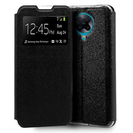 Funda COOL Flip Cover para Xiaomi Pocophone F2 Pro Liso Negro - Imagen 1