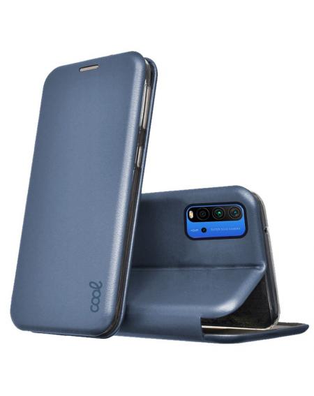 Funda COOL Flip Cover para Xiaomi Pocophone M3 / Redmi 9T Elegance Azul - Imagen 1