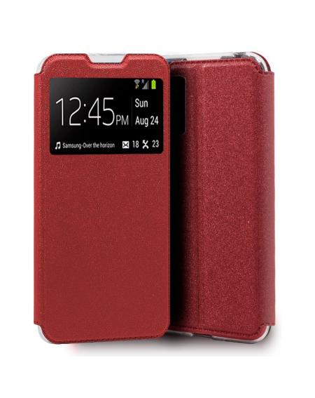 Funda COOL Flip Cover para Xiaomi Pocophone M3 / Redmi 9T Liso Rojo - Imagen 1