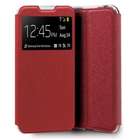 Funda COOL Flip Cover para Xiaomi Pocophone M3 / Redmi 9T Liso Rojo - Imagen 1