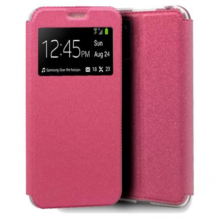 Funda COOL Flip Cover para Xiaomi Pocophone M3 / Redmi 9T Liso Rosa - Imagen 1