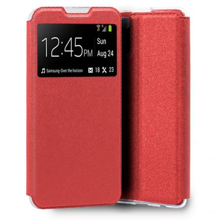 Funda COOL Flip Cover para Xiaomi Redmi 10 Liso Rojo - Imagen 1