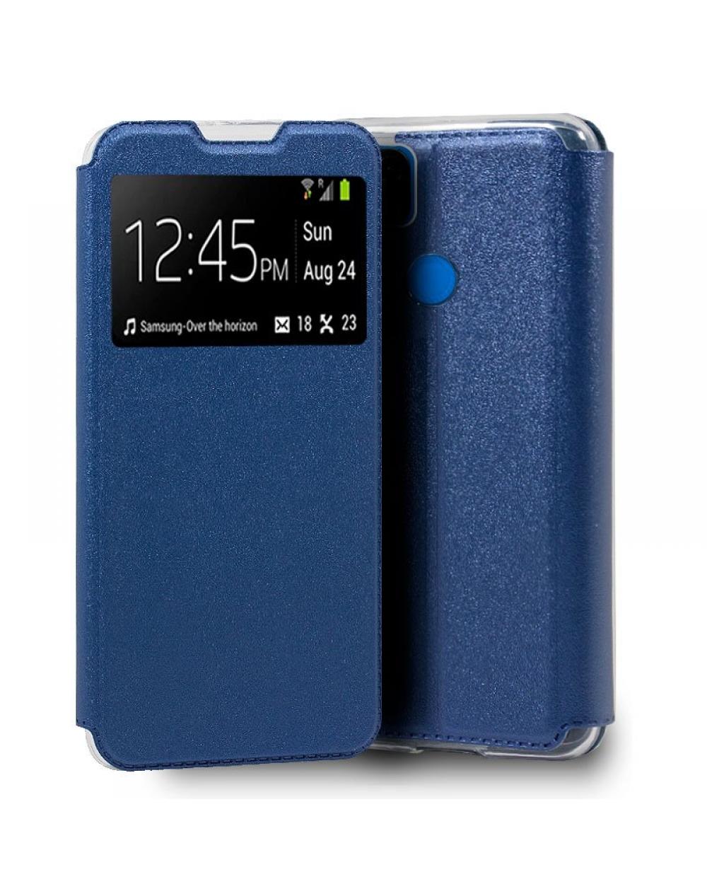 Funda COOL Flip Cover para Xiaomi Redmi 9C Liso Azul - Imagen 1