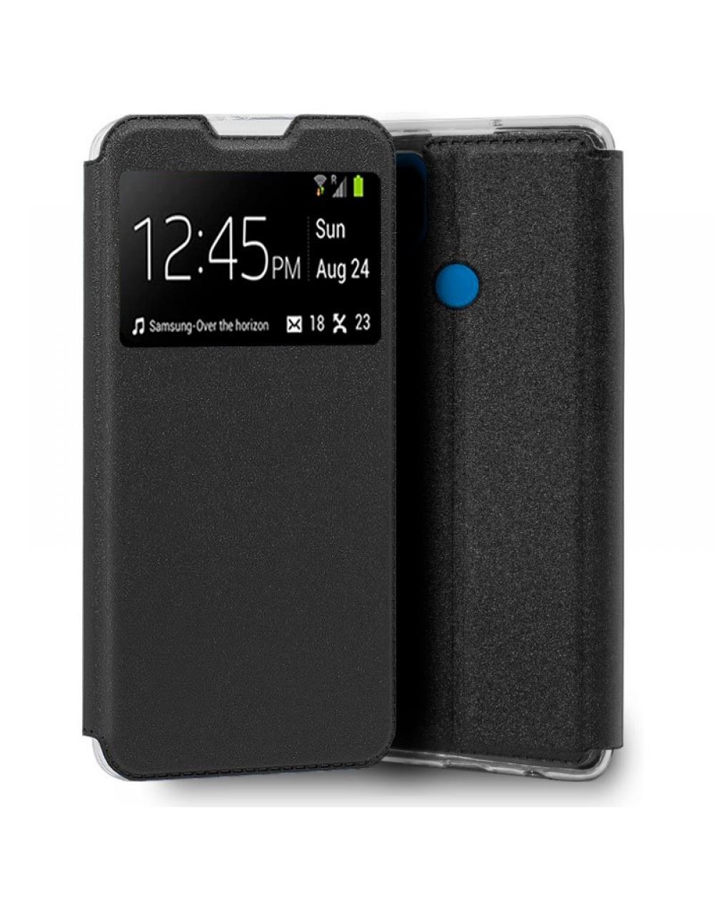 Funda COOL Flip Cover para Xiaomi Redmi 9C Liso Negro - Imagen 1