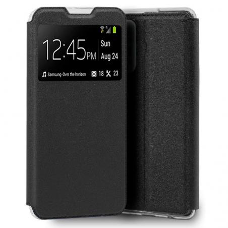 Funda COOL Flip Cover para Xiaomi Redmi Note 10 / Note 10S Liso Negro - Imagen 1