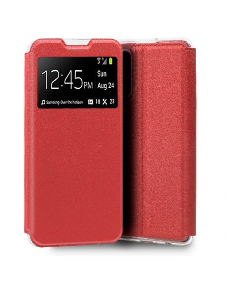 Funda COOL Flip Cover para Xiaomi Redmi Note 11 / Note 11S Liso Rojo - Imagen 1