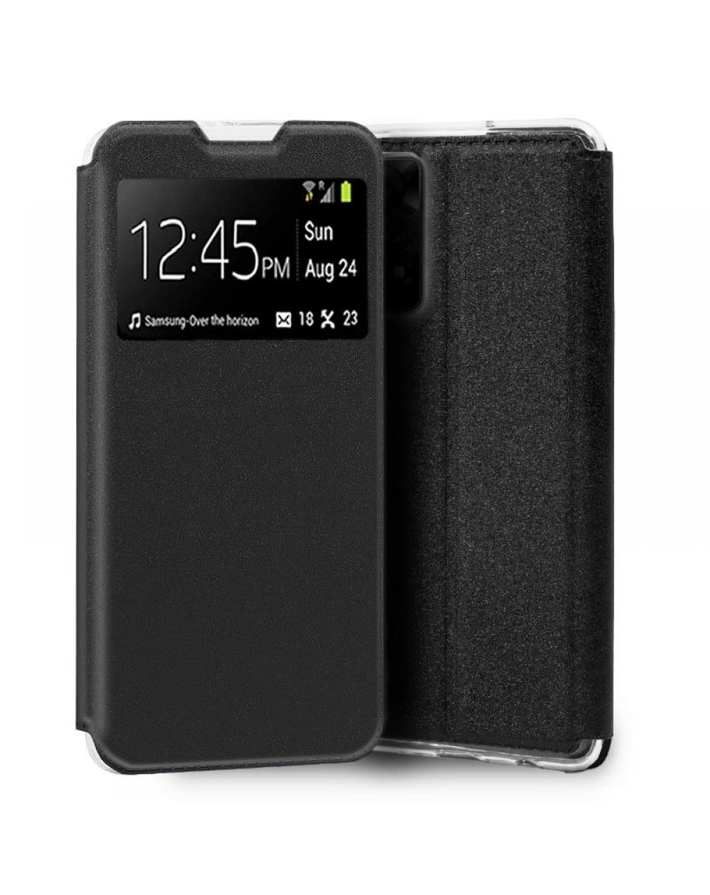 Funda COOL Flip Cover para Xiaomi Redmi Note 11 Pro / Note 11 Pro 5G Liso Negro - Imagen 1