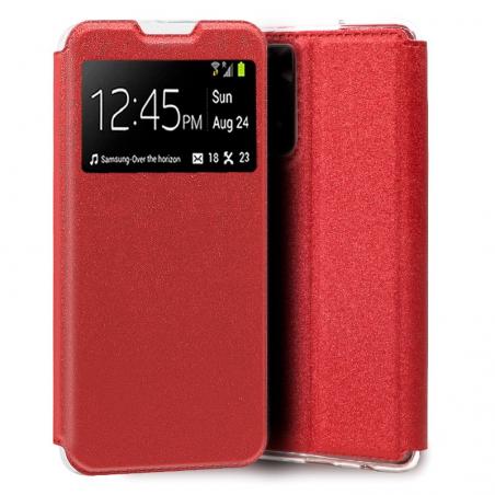 Funda COOL Flip Cover para Xiaomi Redmi Note 11 Pro / Note 11 Pro 5G Liso Rojo - Imagen 1