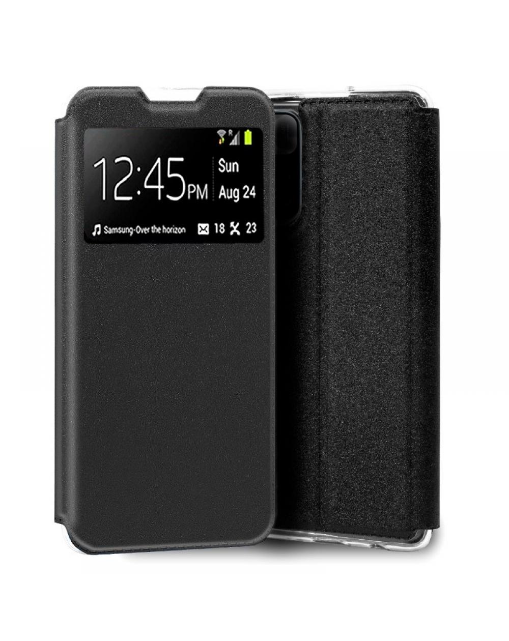 Funda COOL Flip Cover para Xiaomi Redmi Note 11 Pro Plus 5G Liso Negro - Imagen 1