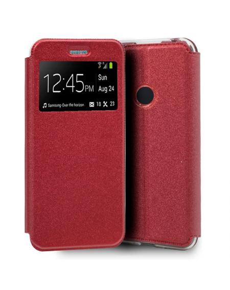 Funda COOL Flip Cover para Xiaomi Redmi Note 8 / Note 8 (2021) Liso Rojo - Imagen 1