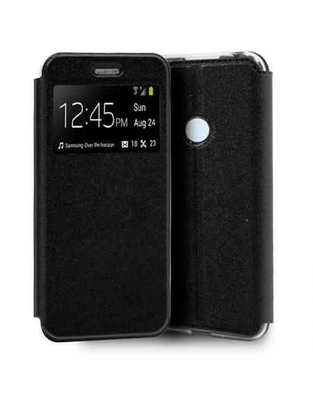 Funda COOL Flip Cover para Xiaomi Redmi Note 8T Liso Negro - Imagen 1