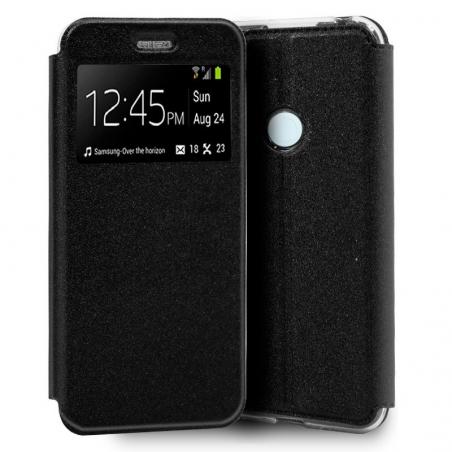 Funda COOL Flip Cover para Xiaomi Redmi Note 8T Liso Negro - Imagen 1