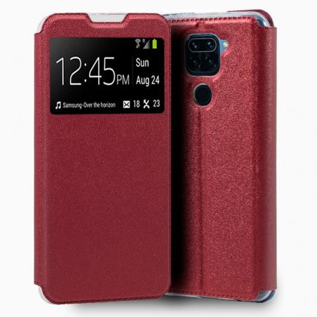 Funda COOL Flip Cover para Xiaomi Redmi Note 9 Liso Rojo - Imagen 1