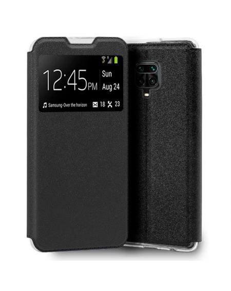 Funda COOL Flip Cover para Xiaomi Redmi Note 9S / Note 9 Pro Liso Negro - Imagen 1