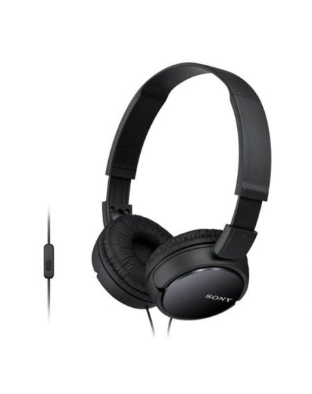 Auriculares Sony MDRZX110APB/ con Micrófono/ Jack 3.5/ Negros - Imagen 1