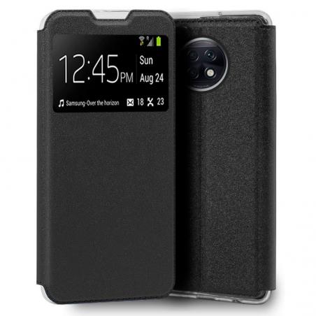 Funda COOL Flip Cover para Xiaomi Redmi Note 9T Liso Negro - Imagen 1