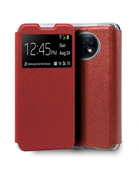 Funda COOL Flip Cover para Xiaomi Redmi Note 9T Liso Rojo - Imagen 1