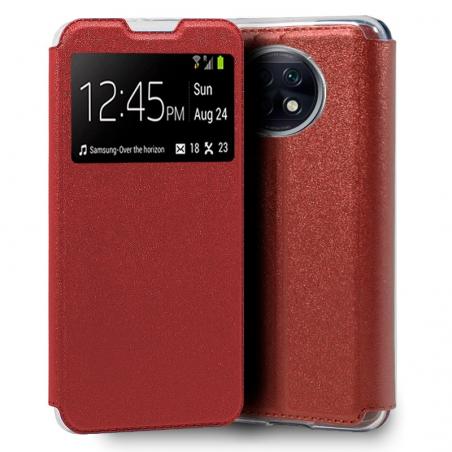 Funda COOL Flip Cover para Xiaomi Redmi Note 9T Liso Rojo - Imagen 1