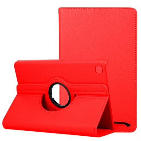 Funda COOL para Samsung Galaxy Tab A7 Lite T220 / T225 Polipiel Liso Rojo 8.7 pulg - Imagen 1