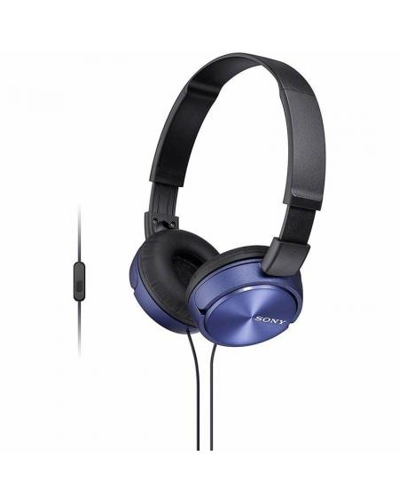 Auriculares Sony MDRZX310APL/ con Micrófono/ Jack 3.5/ Azules - Imagen 1