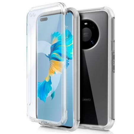 Funda COOL Silicona 3D para Huawei Mate 40 Pro / 40 Pro Plus (Transparente Frontal + Trasera) - Imagen 1