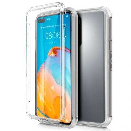 Funda COOL Silicona 3D para Huawei P40 (Transparente Frontal + Trasera) - Imagen 1