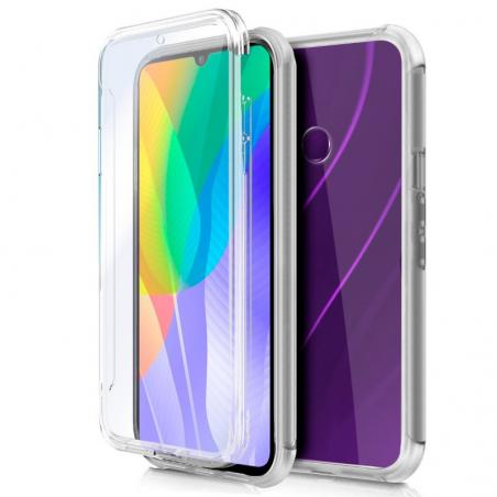 Funda COOL Silicona 3D para Huawei Y6p (Transparente Frontal + Trasera) - Imagen 1