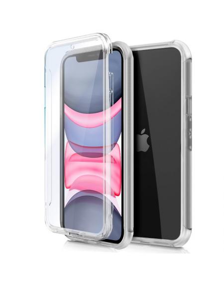 Funda COOL Silicona 3D para iPhone 11 (Transparente Frontal + Trasera) - Imagen 1