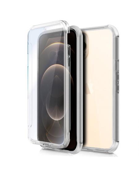 Funda COOL Silicona 3D para iPhone 12 Pro Max (Transparente Frontal + Trasera) - Imagen 1