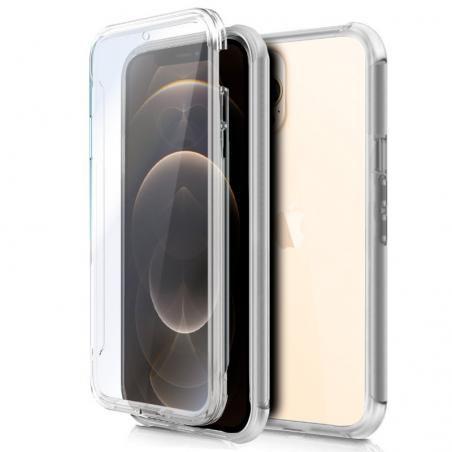 Funda COOL Silicona 3D para iPhone 12 Pro Max (Transparente Frontal + Trasera) - Imagen 1