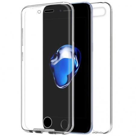 Funda COOL Silicona 3D para iPhone 7 Plus / iPhone 8 Plus (Transparente Frontal + Trasera) - Imagen 1