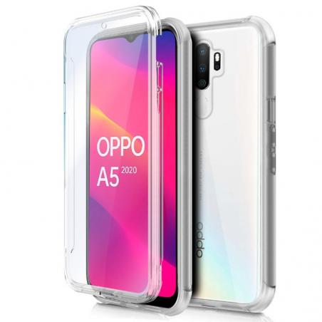 Funda COOL Silicona 3D para Oppo A5 (2020) / A9 (2020) (Transparente Frontal + Trasera) - Imagen 1