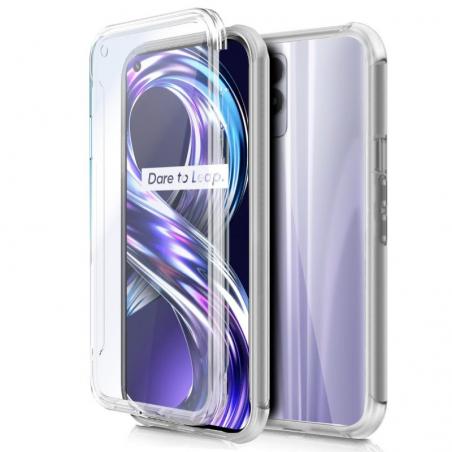 Funda COOL Silicona 3D para Realme 8i / Narzo 50 (Transparente Frontal + Trasera) - Imagen 1