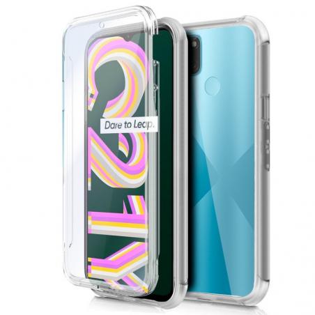 Funda COOL Silicona 3D para Realme C21Y / C25Y (Transparente Frontal + Trasera) - Imagen 1