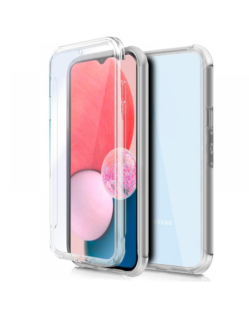 Funda COOL Silicona 3D para Samsung A135 Galaxy A13 (Transparente Frontal + Trasera) - Imagen 1