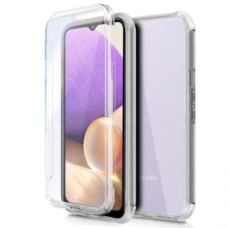 Funda COOL Silicona 3D para Samsung A326 Galaxy A32 5G (Transparente Frontal + Trasera) - Imagen 1