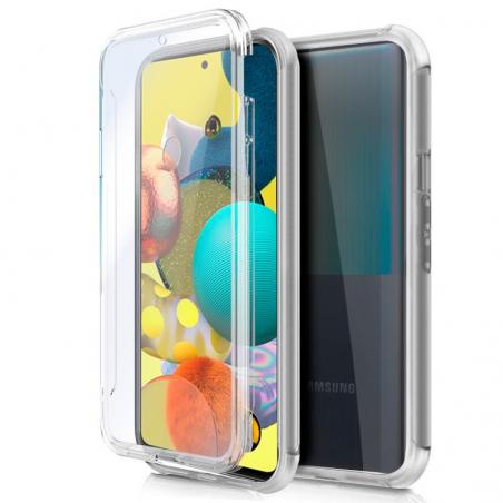 Funda COOL Silicona 3D para Samsung A515 Galaxy A51 5G (Transparente Frontal + Trasera) - Imagen 1