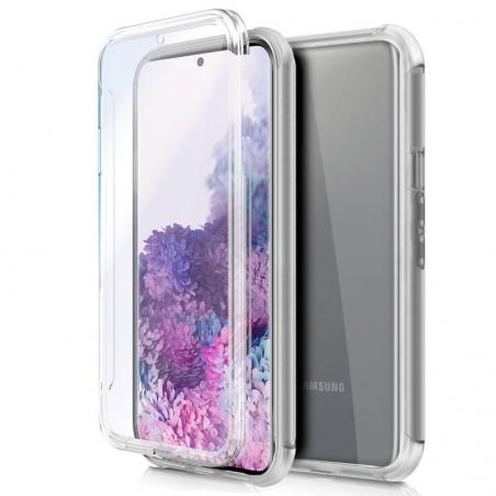 Funda COOL Silicona 3D para Samsung G980 Galaxy S20 (Transparente Frontal + Trasera) - Imagen 1