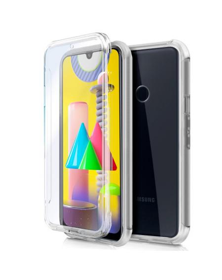 Funda COOL Silicona 3D para Samsung M315 Galaxy M31 (Transparente Frontal + Trasera) - Imagen 1