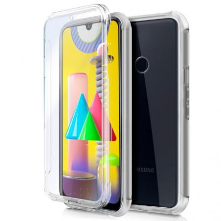 Funda COOL Silicona 3D para Samsung M315 Galaxy M31 (Transparente Frontal + Trasera) - Imagen 1