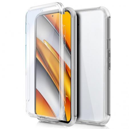 Funda COOL Silicona 3D para Xiaomi Mi 11i / Pocophone F3 (Transparente Frontal + Trasera) - Imagen 1