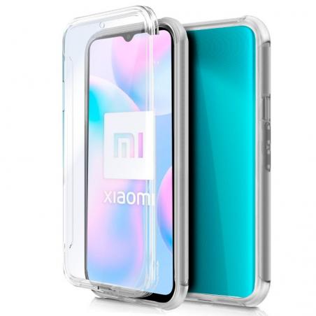 Funda COOL Silicona 3D para Xiaomi Redmi 9A / 9AT (Transparente Frontal + Trasera) - Imagen 1