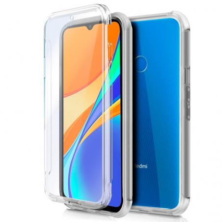 Funda COOL Silicona 3D para Xiaomi Redmi 9C (Transparente Frontal + Trasera) - Imagen 1